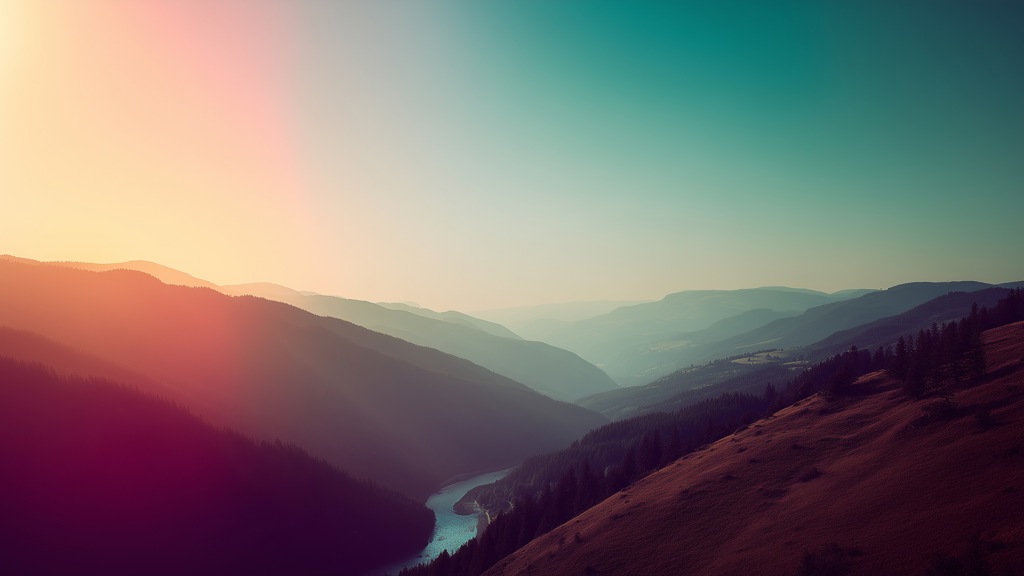 Blue green swirl pattern.