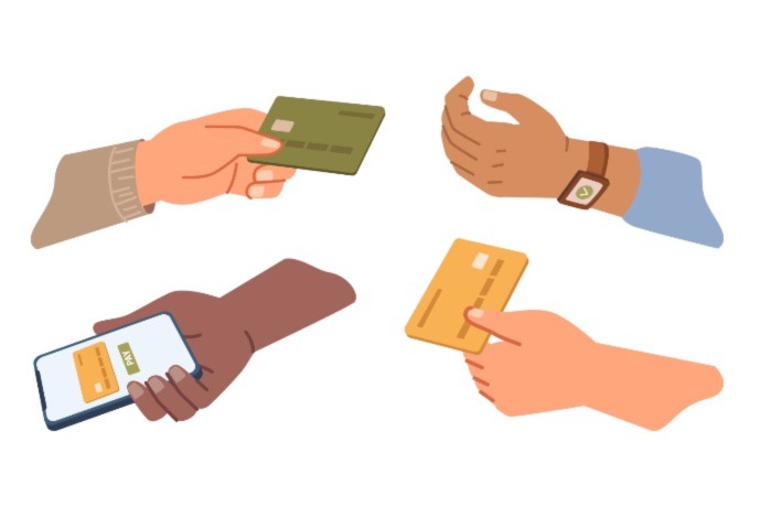 illustration of payment methods