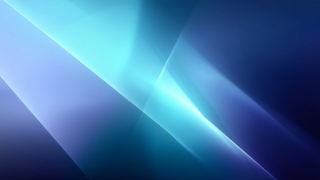 Shades of blue pattern in angled shapes.