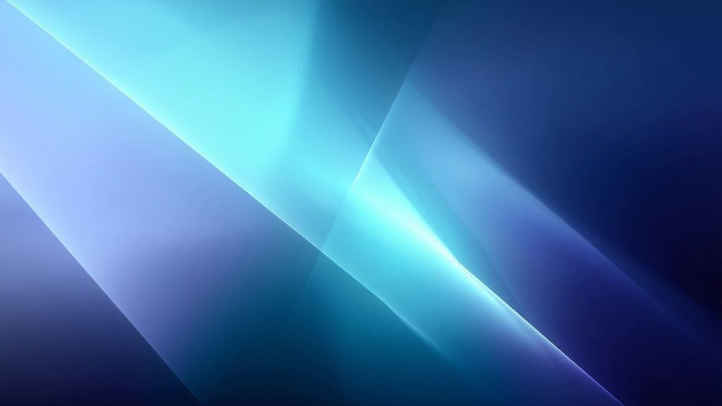 Shades of blue pattern in angled shapes.